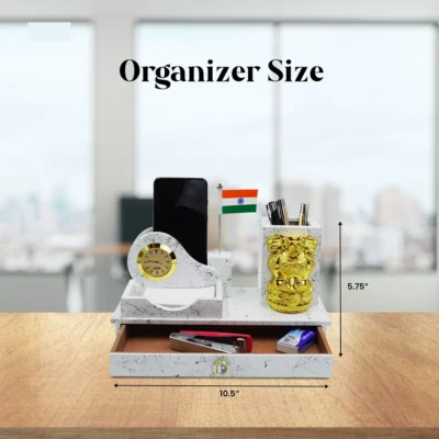 Buy Revolving Wooden Pen Stand in bulk for Corporate Gifting | Corporate Gyft
