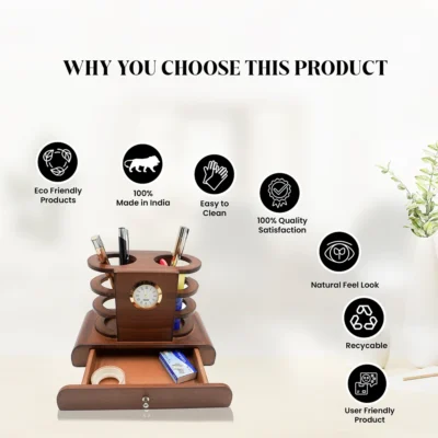 Buy Designer Pen Holder in bulk for Corporate Gifting | Corporate Gyft