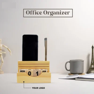 Buy Cube Calendar Pen Stand in bulk for Corporate Gifting | Corporate Gyft