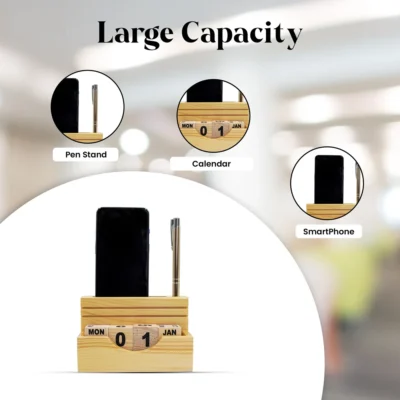 Buy Cube Calendar Pen Stand in bulk for Corporate Gifting | Corporate Gyft