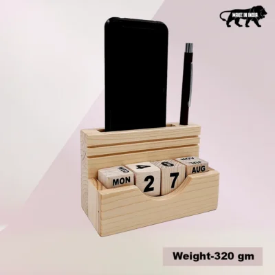 Buy Cube Calendar Pen Stand in bulk for Corporate Gifting | Corporate Gyft