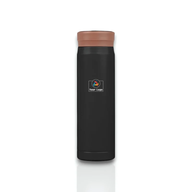 Buy Kity Insulated Temperature Display Flask-Black in bulk for Corporate Gifting | Corporate Gyft