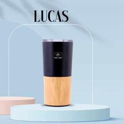 Buy Lucas Bamboo Travel Tumbler in bulk for Corporate Gifting | Corporate Gyft