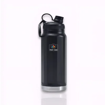 Buy Mark Flask with Handle-Black in bulk for Corporate Gifting | Corporate Gyft