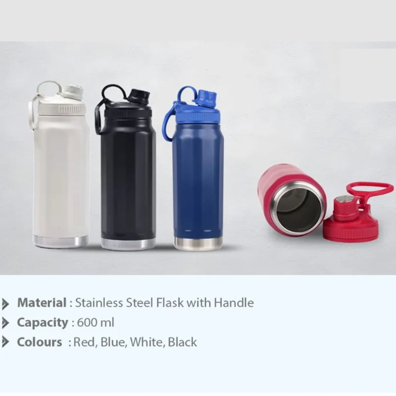 Buy Mark Flask with Handle in bulk for Corporate Gifting | Corporate Gyft