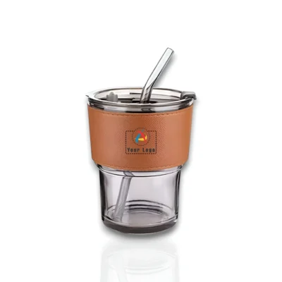 Buy Silica Tumbler with Straw in bulk for Corporate Gifting | Corporate Gyft