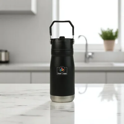 Buy Sinq Thermal Insulated Flask-Black in bulk for Corporate Gifting | Corporate Gyft