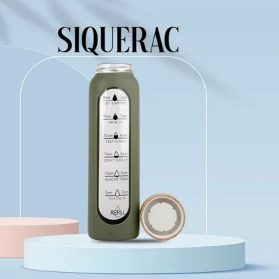 Buy Siquerac Glass Bottle in bulk for Corporate Gifting | Corporate Gyft