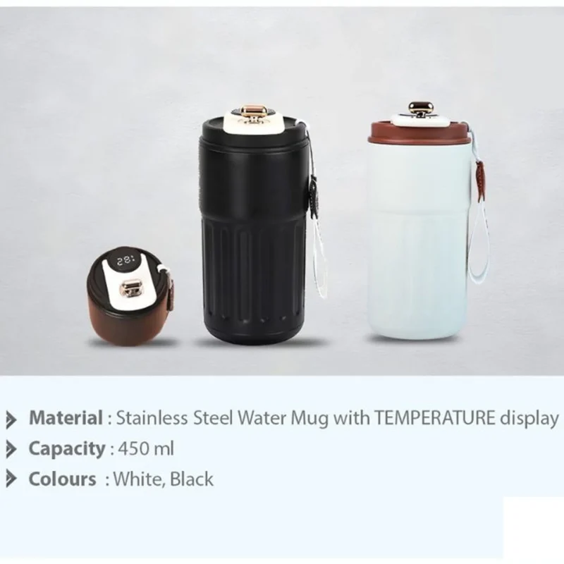 Buy Stark Water Mug with Temperature Display in bulk for Corporate Gifting | Corporate Gyft