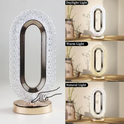 Buy Touch Control Crystal Table Desk Lamp in bulk for Corporate Gifting | Corporate Gyft