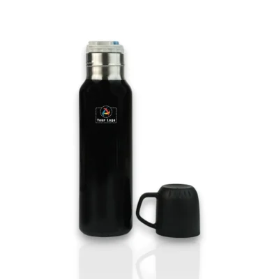 Buy Traveller Flask with Mug in bulk for Corporate Gifting | Corporate Gyft