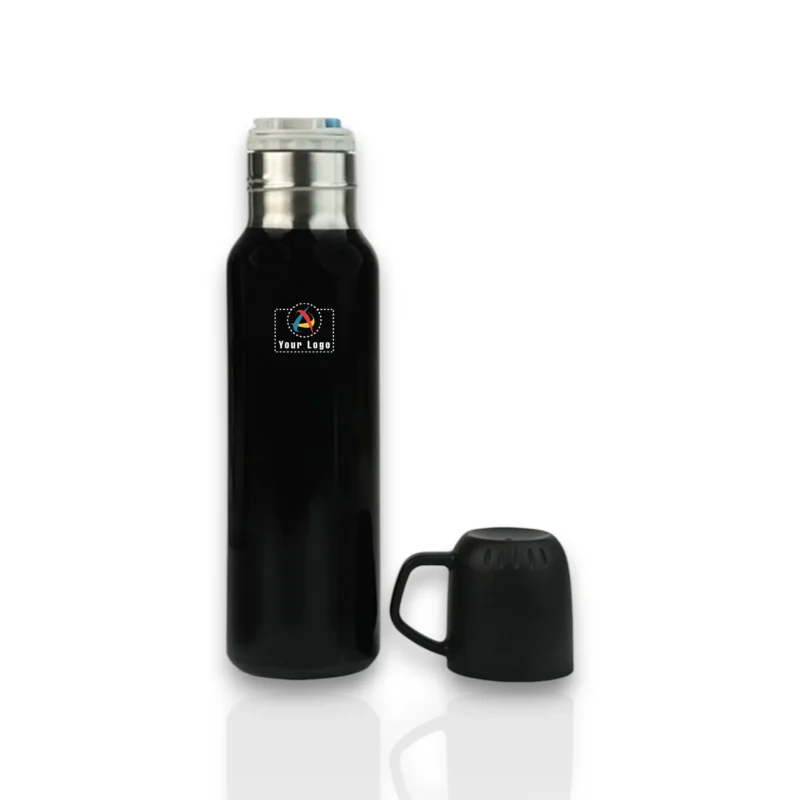 Buy Traveller Flask with Mug in bulk for Corporate Gifting | Corporate Gyft