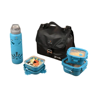 Buy Carry and Go Lunch Combo - Teal in bulk for Corporate Gifting | Corporate Gyft