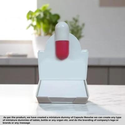 Buy Chit Pad Holder with Capsule Miniature in bulk for Corporate Gifting | Corporate Gyft