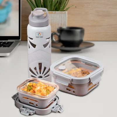 Buy Desk Lunch Combo - Slate in bulk for Corporate Gifting | Corporate Gyft