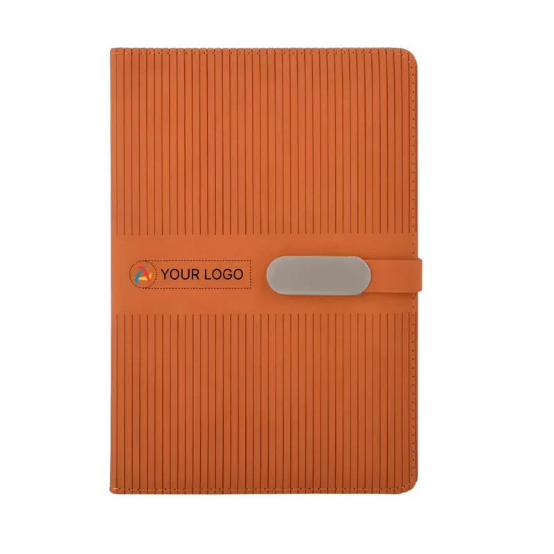 Buy Leatherette Notebook - Brown in bulk for Corporate Gifting | Corporate Gyft