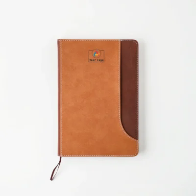 Buy A5 Hardbound Notebook - Brown in bulk for Corporate Gifting | Corporate Gyft