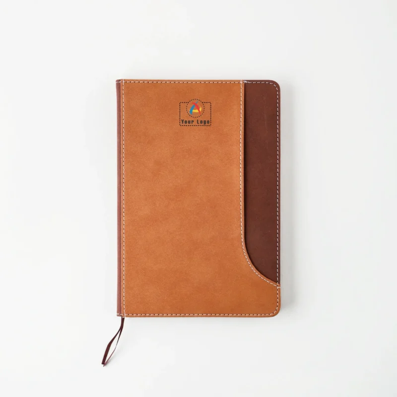 Buy A5 Hardbound Notebook - Brown in bulk for Corporate Gifting | Corporate Gyft