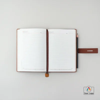 Buy Corporate Companion Notebook - Grey in bulk for Corporate Gifting | Corporate Gyft
