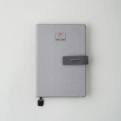 Buy Corporate Companion Notebook - Grey in bulk for Corporate Gifting | Corporate Gyft