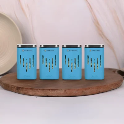 Buy Healthy Munching Mini Combo of 4 - Teal in bulk for Corporate Gifting | Corporate Gyft