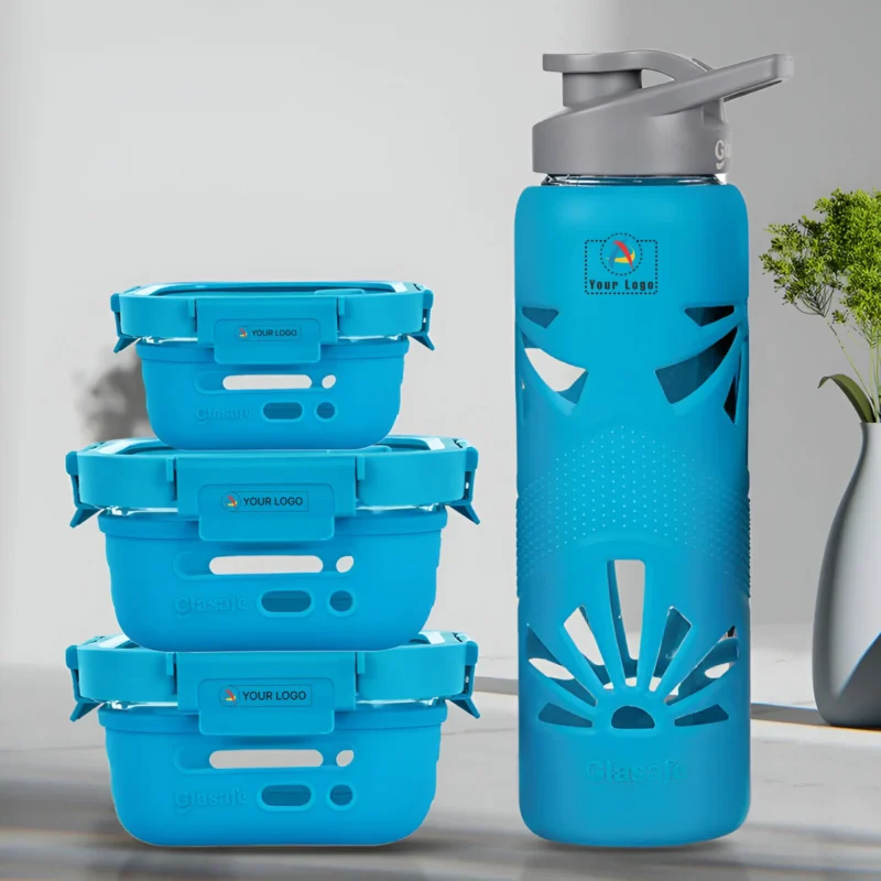 Buy Trio Meal Grip Combo - Teal in bulk for Corporate Gifting | Corporate Gyft