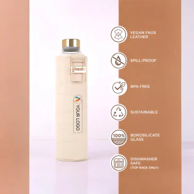 Buy Vego Sip Bottle - Beige in bulk for Corporate Gifting | Corporate Gyft