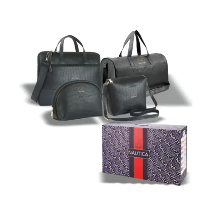 Buy Nautica 4-in-1 Travel Set - Black in bulk for Corporate Gifting | Corporate Gyft