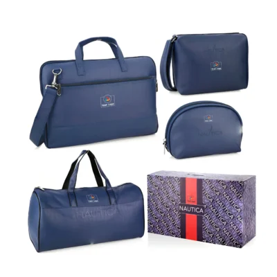 Buy Nautica 4-in-1 Travel Set - Blue in bulk for Corporate Gifting | Corporate Gyft