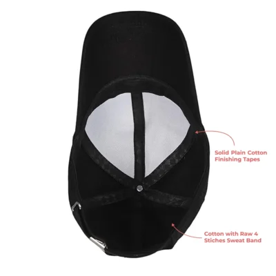 Buy Solid 6 Panel Baseball Cap in bulk for Corporate Gifting | Corporate Gyft
