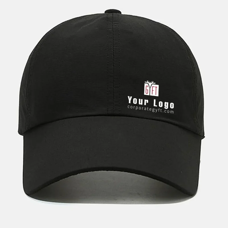 Buy Solid 6 Panel Baseball Dad Hat in bulk for Corporate Gifting | Corporate Gyft