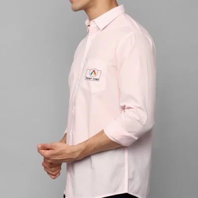 Buy Allen Solly Men’s Pink Shirt in bulk for Corporate Gifting | Corporate Gyft