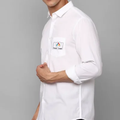 Buy Allen Solly Men’s White Shirt in bulk for Corporate Gifting | Corporate Gyft