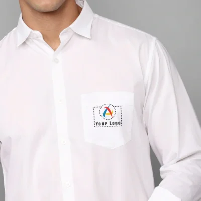 Buy Allen Solly Men’s White Shirt in bulk for Corporate Gifting | Corporate Gyft