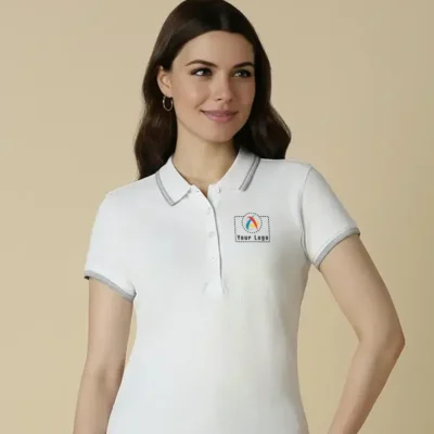 Buy Allen Solly Women's White T-shirt in bulk for Corporate Gifting | Corporate Gyft