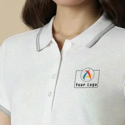Buy Allen Solly Women's White T-shirt in bulk for Corporate Gifting | Corporate Gyft