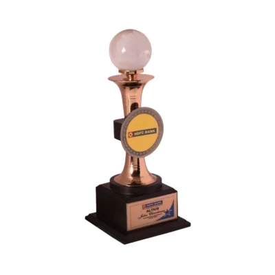 Buy Apex Crystal Ball Trophy - 156 in bulk for Corporate Gifting | Corporate Gyft