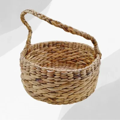 Buy Handcrafted Cane Gift Basket in bulk for Corporate Gifting | Corporate Gyft