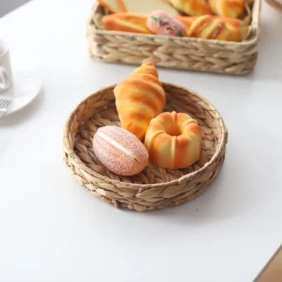 Buy Round Cane Tray in bulk for Corporate Gifting | Corporate Gyft