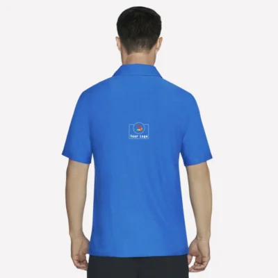 Buy Skechers Men’s Polo T-Shirt - Blue in bulk for Corporate Gifting | Corporate Gyft