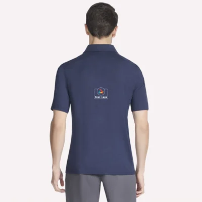 Buy Skechers Men’s Polo T-Shirt - Navy Blue in bulk for Corporate Gifting | Corporate Gyft