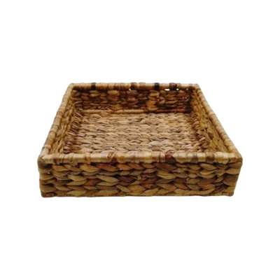 Buy Handwoven Square Cane Tray in bulk for Corporate Gifting | Corporate Gyft