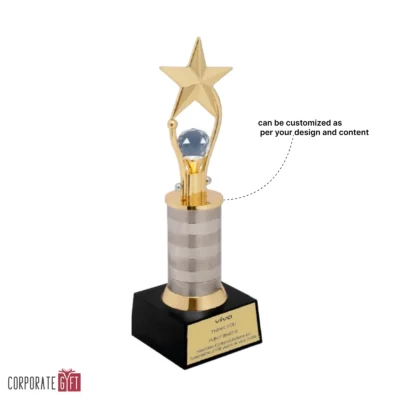Buy Star Topper Trophy - 144 in bulk for Corporate Gifting | Corporate Gyft
