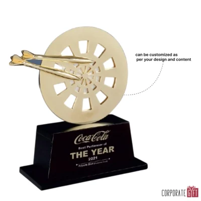 Buy The Gilded Orbit Trophy - 165 in bulk for Corporate Gifting | Corporate Gyft