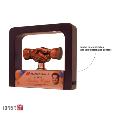 Buy The Hand that Holds the Future Trophy - 167 in bulk for Corporate Gifting | Corporate Gyft