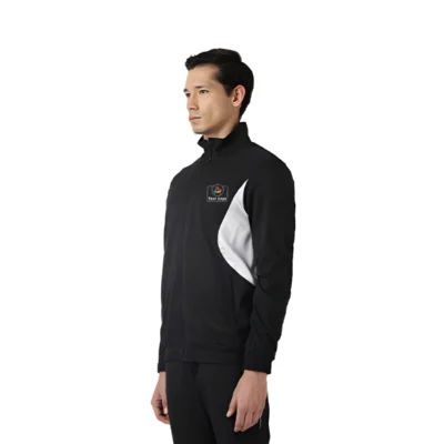 Buy Asics Colourblock Track Jacket - Black in bulk for Corporate Gifting | Corporate Gyft