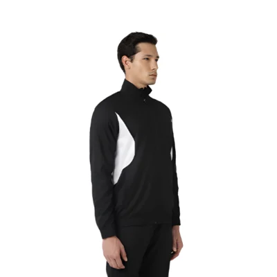 Buy Asics Colourblock Track Jacket - Black in bulk for Corporate Gifting | Corporate Gyft