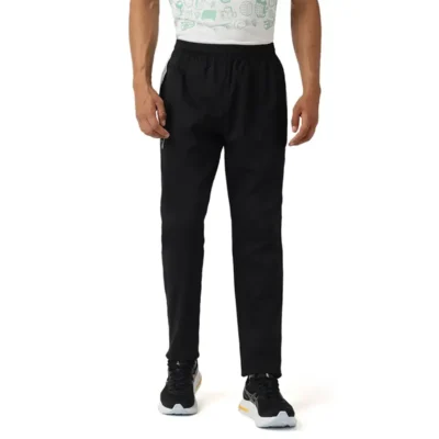 Buy Asics Contrast Panel Trackpant - Black in bulk for Corporate Gifting | Corporate Gyft