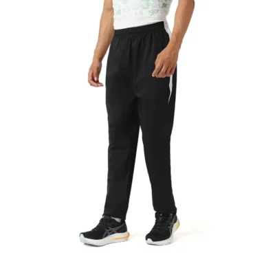 Buy Asics Contrast Panel Trackpant - Black in bulk for Corporate Gifting | Corporate Gyft