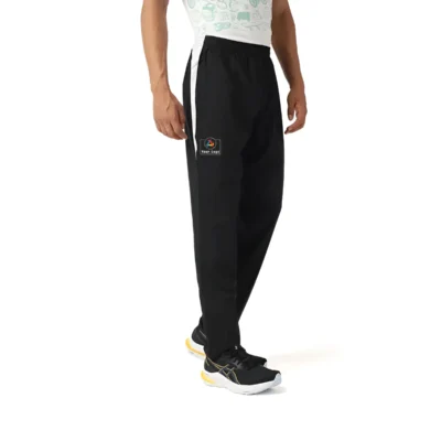 Buy Asics Contrast Panel Trackpant - Black in bulk for Corporate Gifting | Corporate Gyft